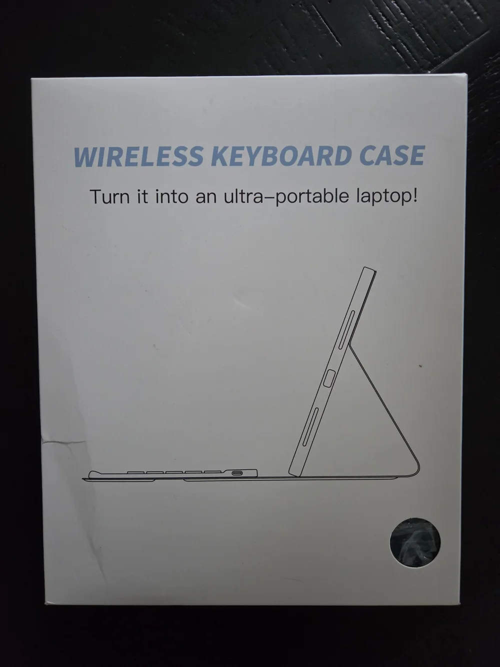 Wireless Keyboard Case - White